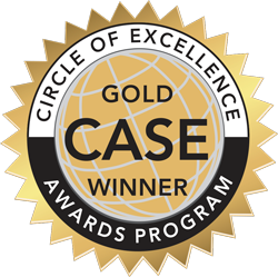 CASE Circle of Excellence Gold Winner
