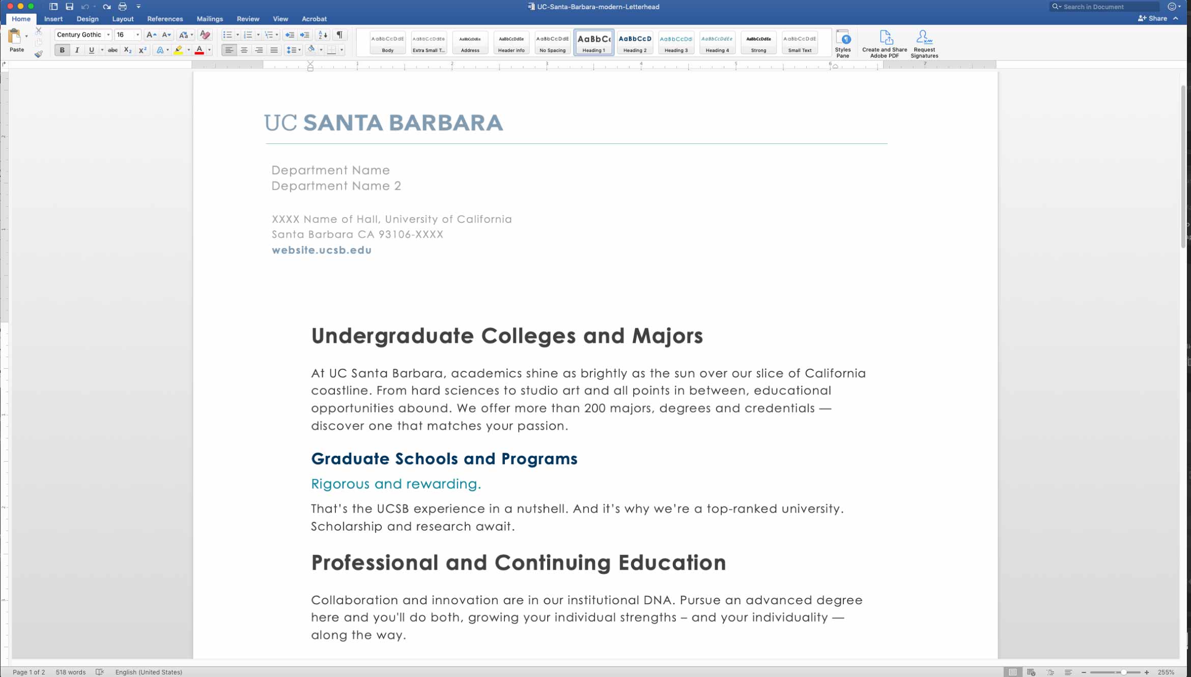ucsb cover letter